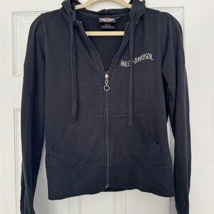 Harley-Davidson Black Casual Hoodie